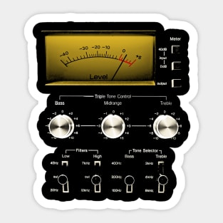 Audio Tone Controls Sticker